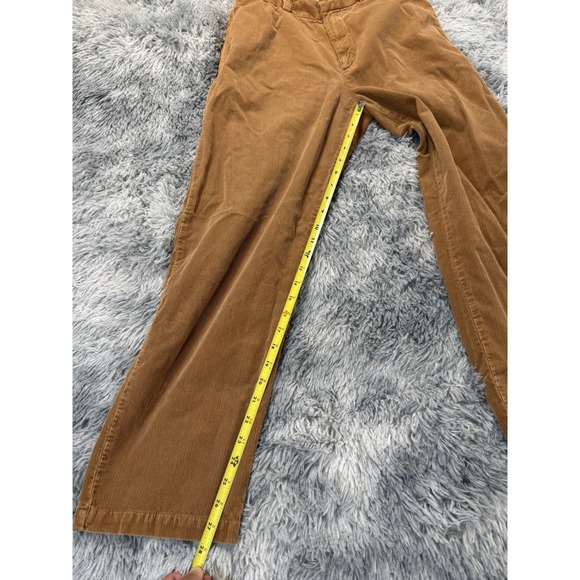 Olderbrother Corduroy Pants Unisex Tan Men Women Sm Distressed Hand Dye 28" - Picture 4 of 8